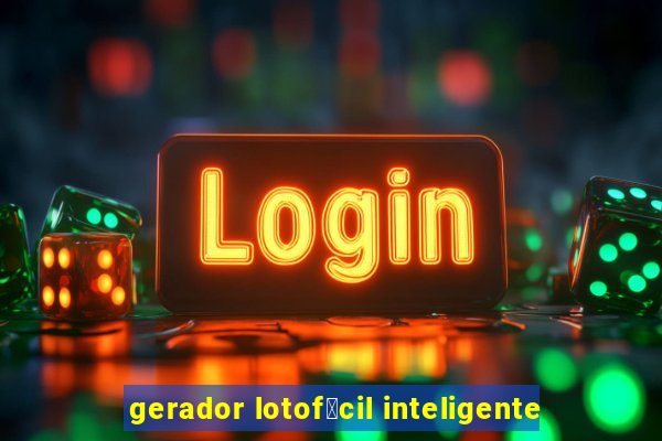 gerador lotof谩cil inteligente